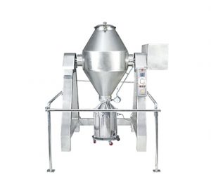 Double Cone Blender is an efficient and versatile machine for mixing of dry powders and granules homogeneously. All the contact parts are made of stainless steel.