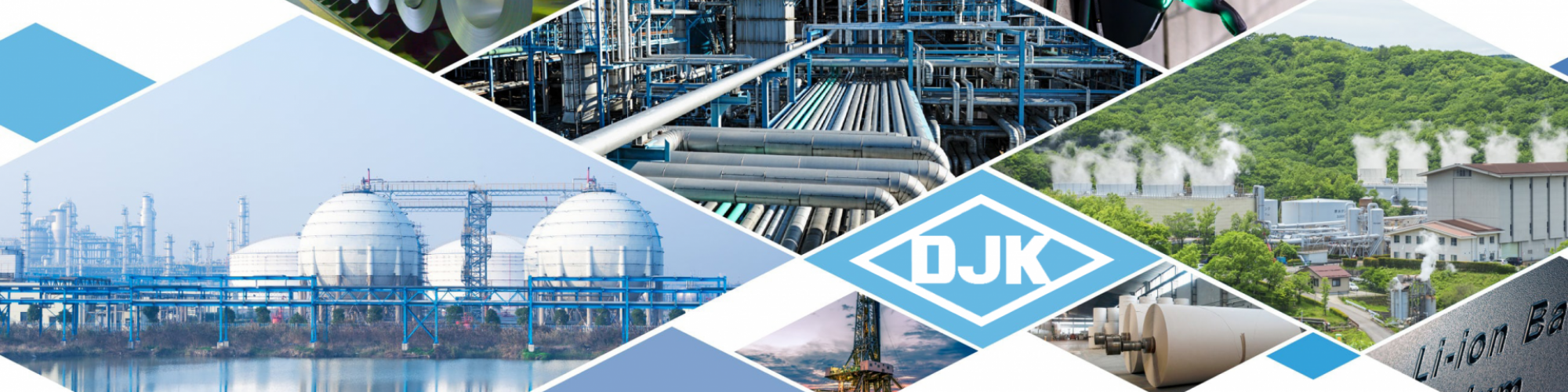 Industrial Machinery banner DJK Brazil